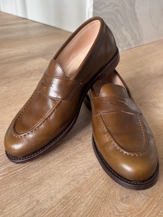 Grant Stone Penny Loafer Dark Brown in Size 10 Wide main image 11